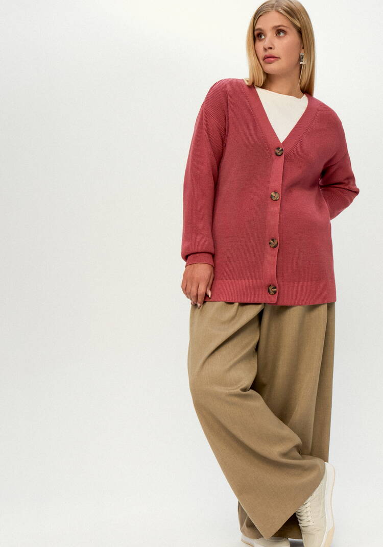 Кардиган со спущенным плечом шир.  750, рис. 27