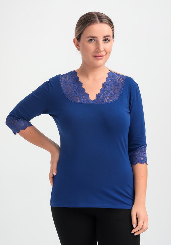 Майка с рукавом 3/4 Леди Кармен шир.  580, рис. 1