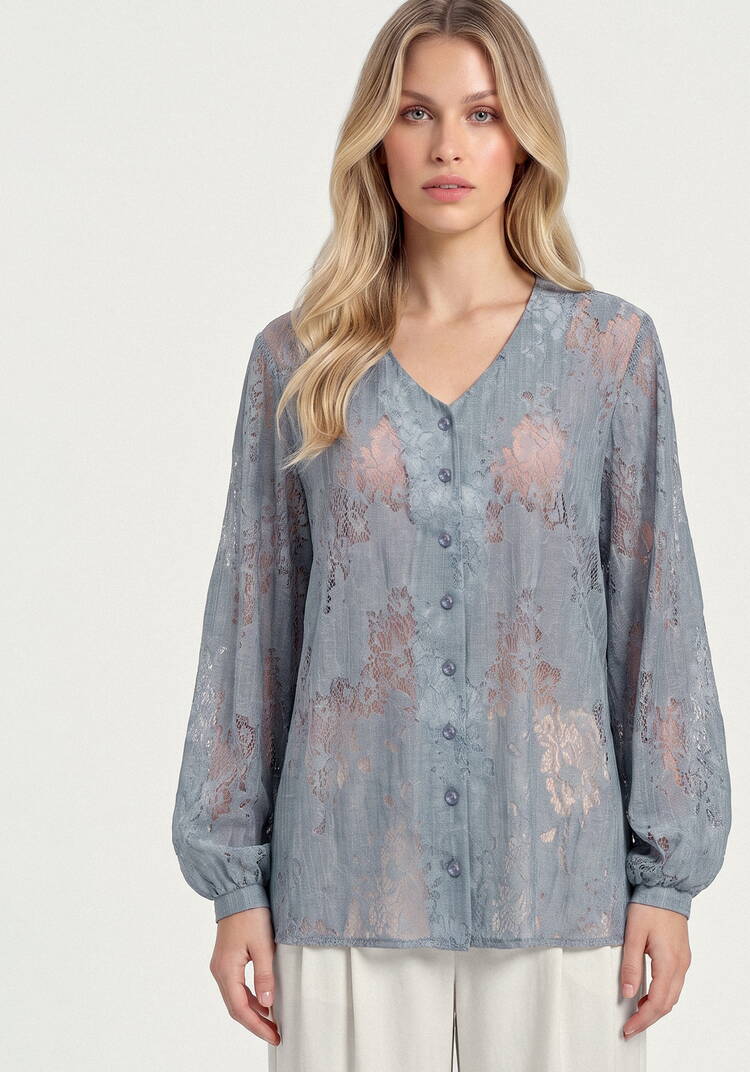 Блузa Облако нежности шир.  750, рис. 9