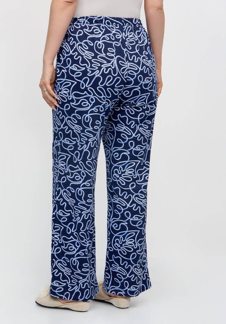 Костюм брючный Нежный рассвет шир.  750, рис. 5