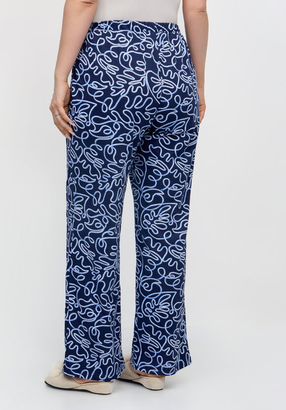 Костюм брючный Нежный рассвет шир.  580, рис. 5