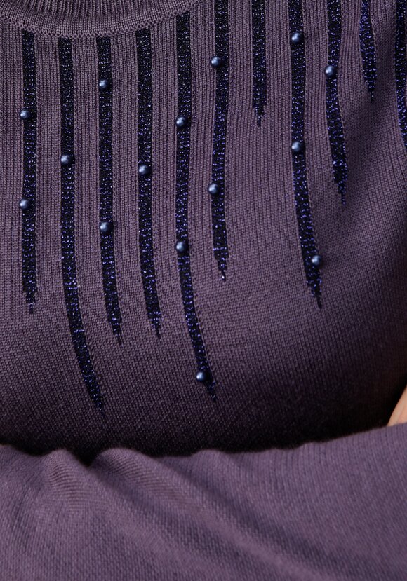 Джемпер с жемчугом и метанитью шир.  580, рис. 17