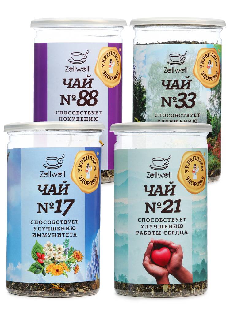 Набор чаёв Аптека природы, 4 шт. шир.  750, рис. 1