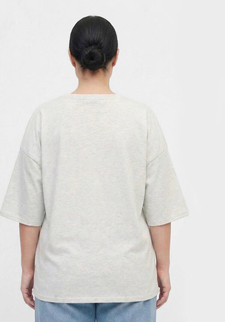 Футболка оверсайз с широким рукавом шир.  750, рис. 7