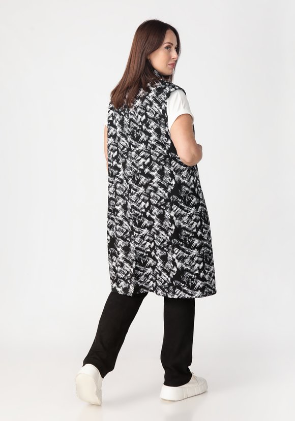 Жилет женский удлиненный Ева шир.  580, рис. 2