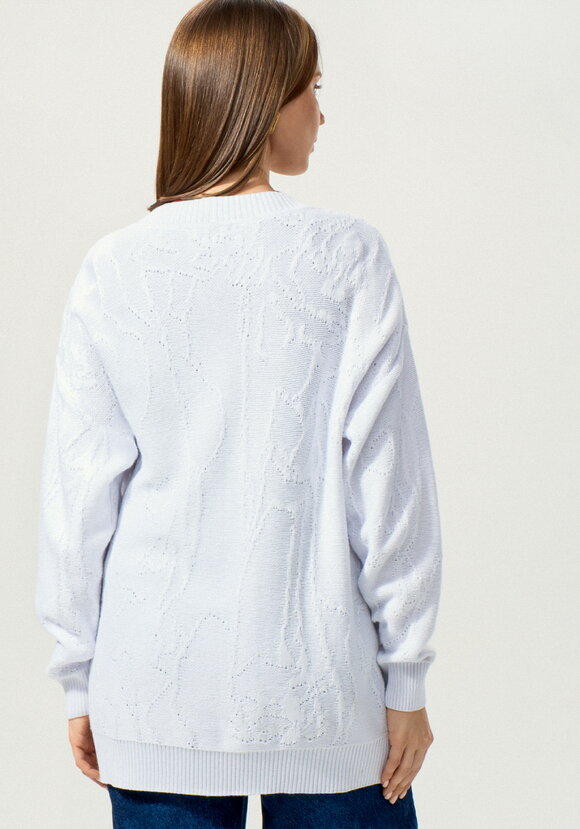 Кардиган удлиненный с абстрактным рисунком шир.  580, рис. 3