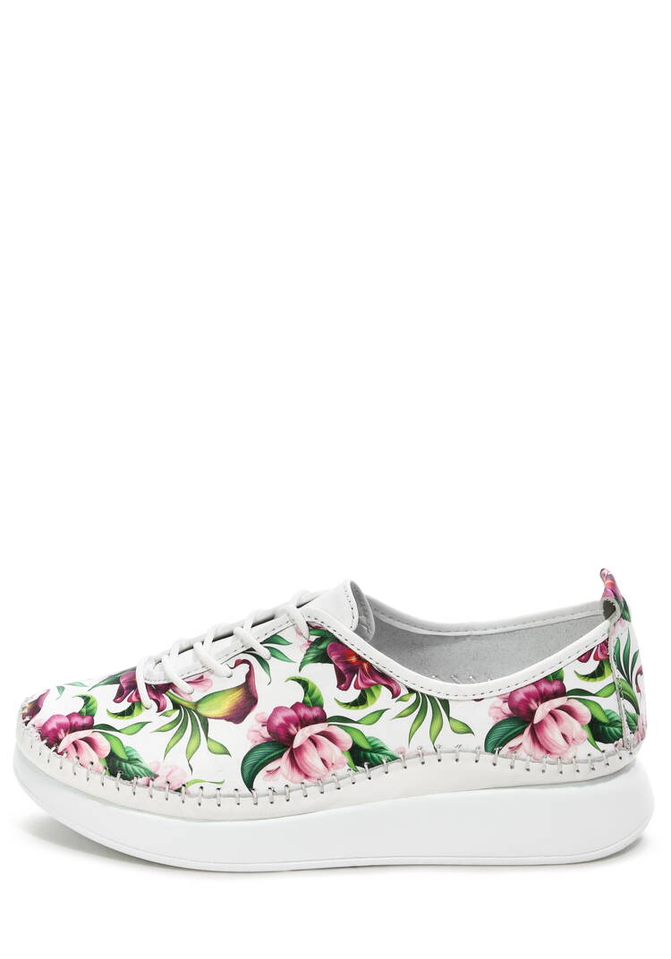 Полуботинки женские Цветы шир.  750, рис. 7