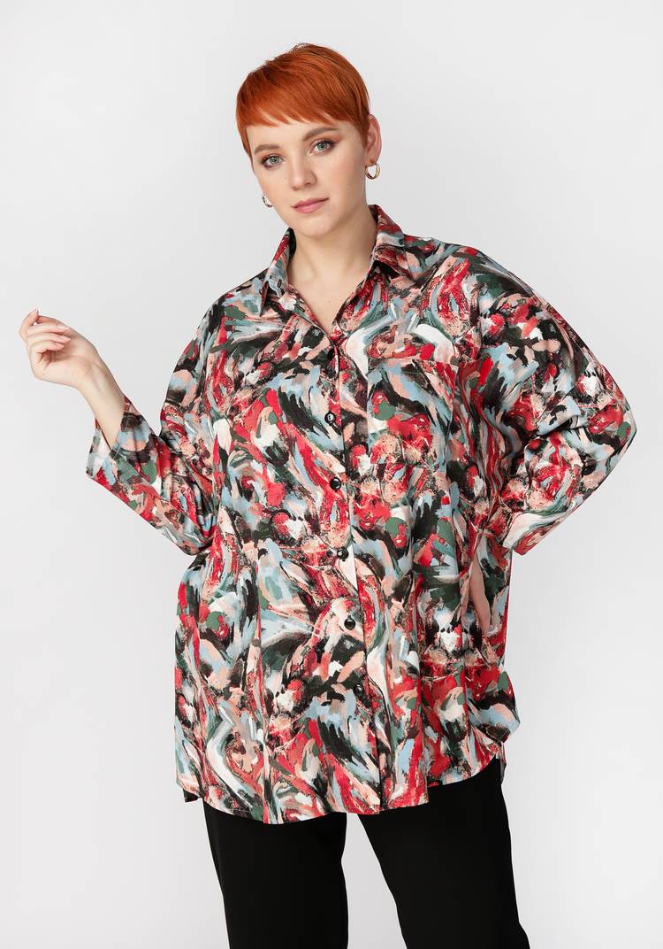 Блуза Обворожительный взгляд шир.  750, рис. 39