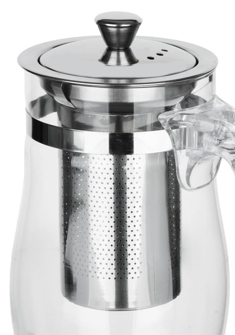 Заварочный стеклянный чайник с ситечком шир.  750, рис. 3