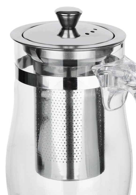 Заварочный стеклянный чайник с ситечком шир.  580, рис. 3