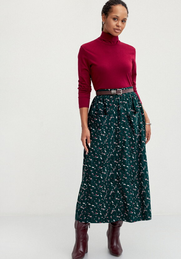 Юбка с оригинальными карманами впереди шир.  580, рис. 14