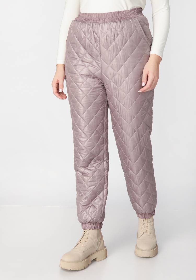 Брюки стеганые на резинке шир.  750, рис. 17