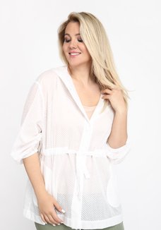 Жакет легкий с капюшоном