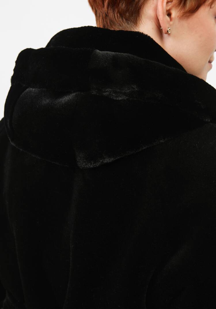 Двусторонняя искусственная шуба на поясе шир.  750, рис. 7