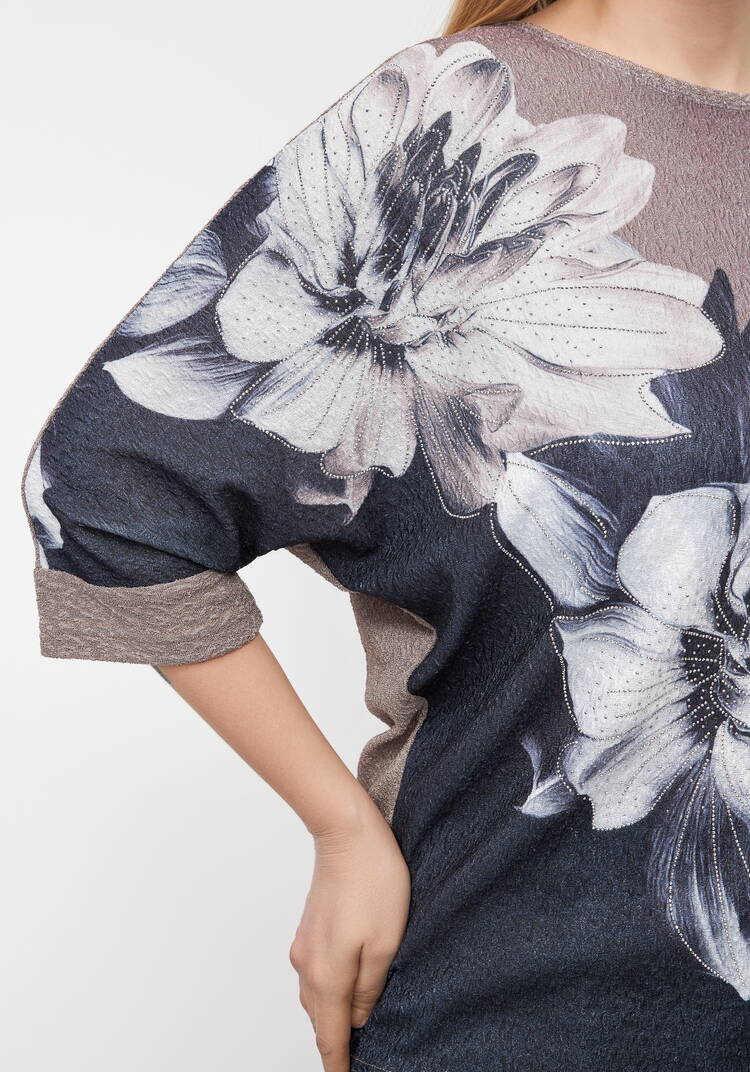 Джемпер Лунный свeт шир.  750, рис. 12