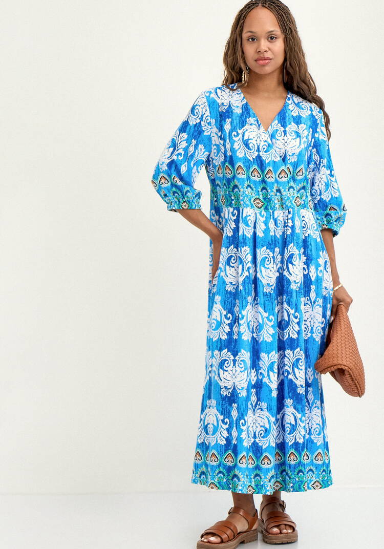 Платье с  рисунком шир.  750, рис. 24