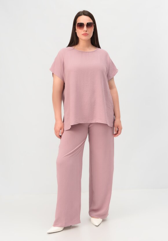 Блуза базовая со спущенной линией плеча шир.  580, рис. 32