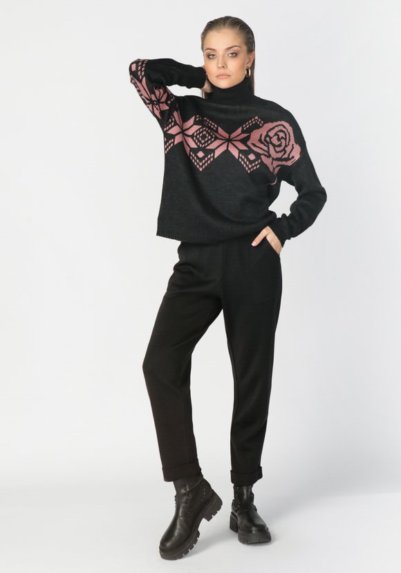 Брюки зауженные книзу шир.  580, рис. 3