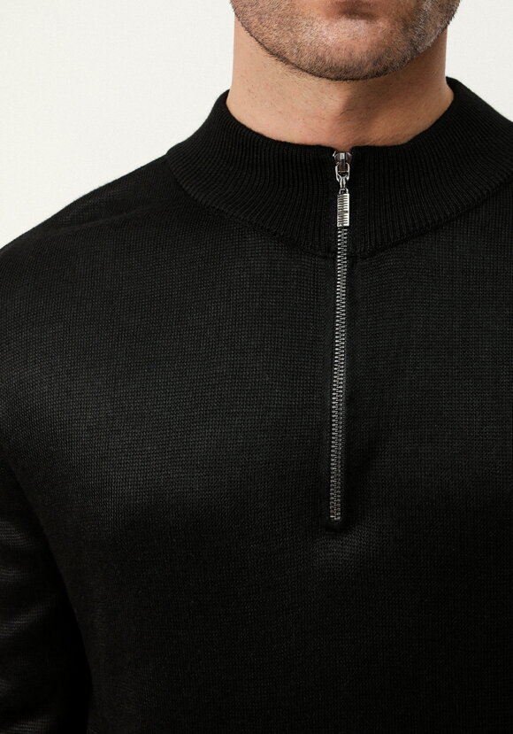 Свитер с воротником стойкой на молнии шир.  580, рис. 13