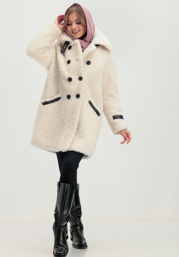 Палантин с нежным фактурным рисунком шир.  580, рис. 6