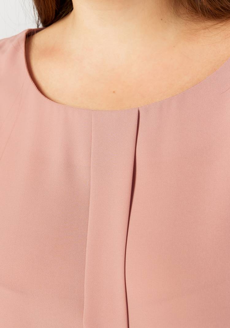 Блуза с вертикальной складкой шир.  750, рис. 9