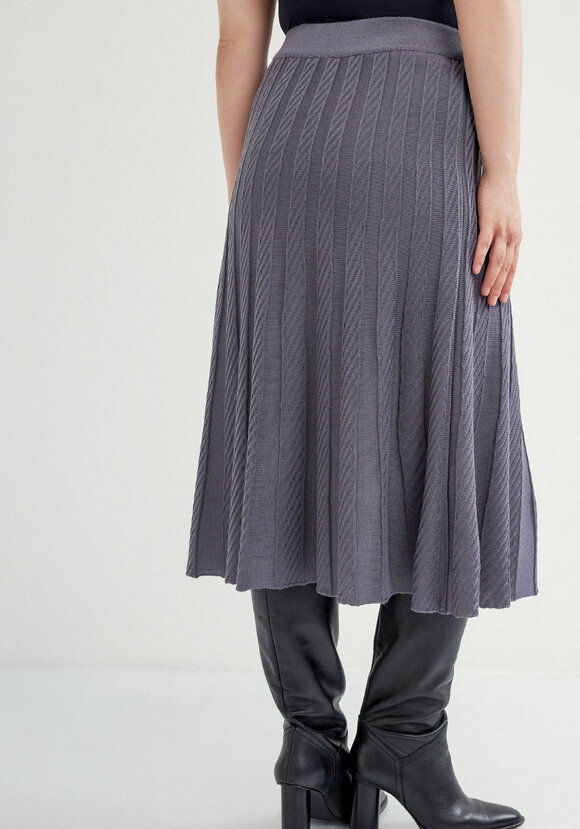 Юбка миди А-силуэта с переплетениями шир.  580, рис. 3