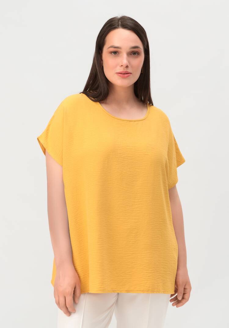 Блуза базовая со спущенной линией плеча шир.  750, рис. 17