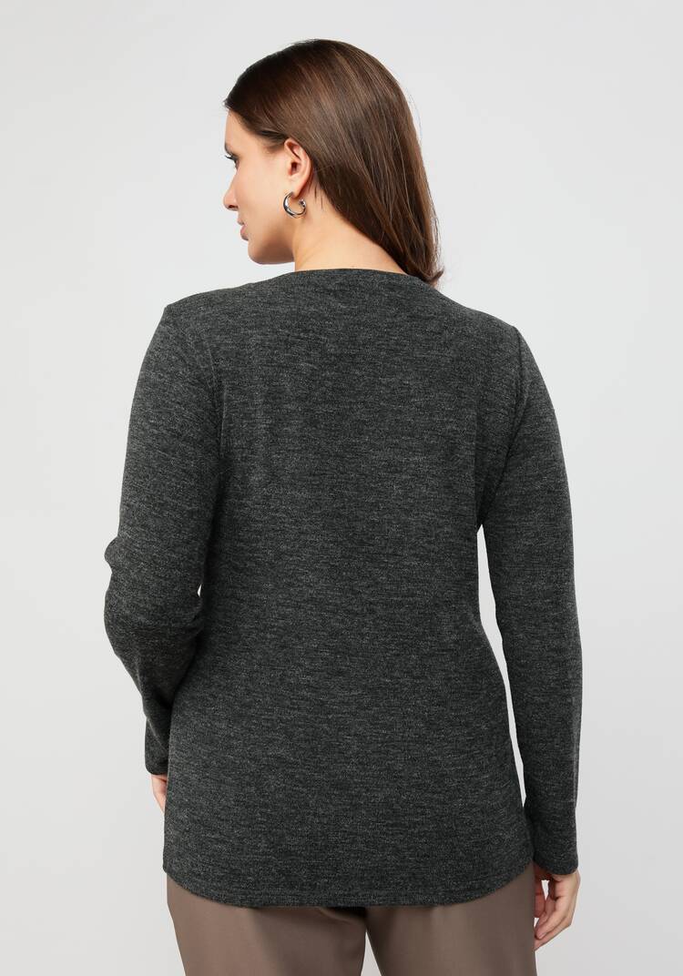 Джемпер с жемчугом шир.  750, рис. 3