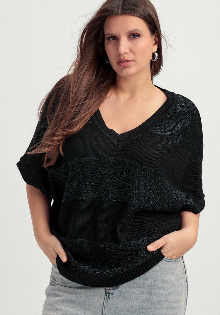 Жилет с V-образным вырезом свободного кроя шир.  750, рис. 9