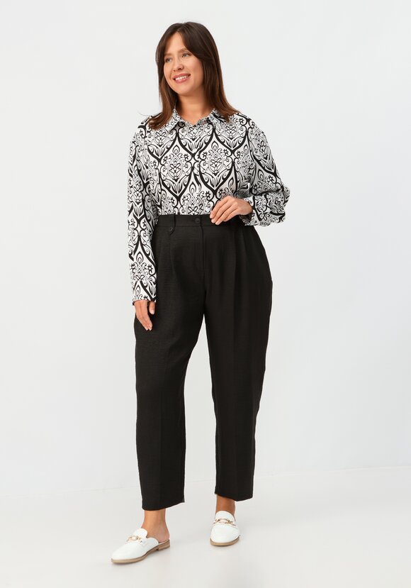 Брюки зауженные по низу шир.  580, рис. 7