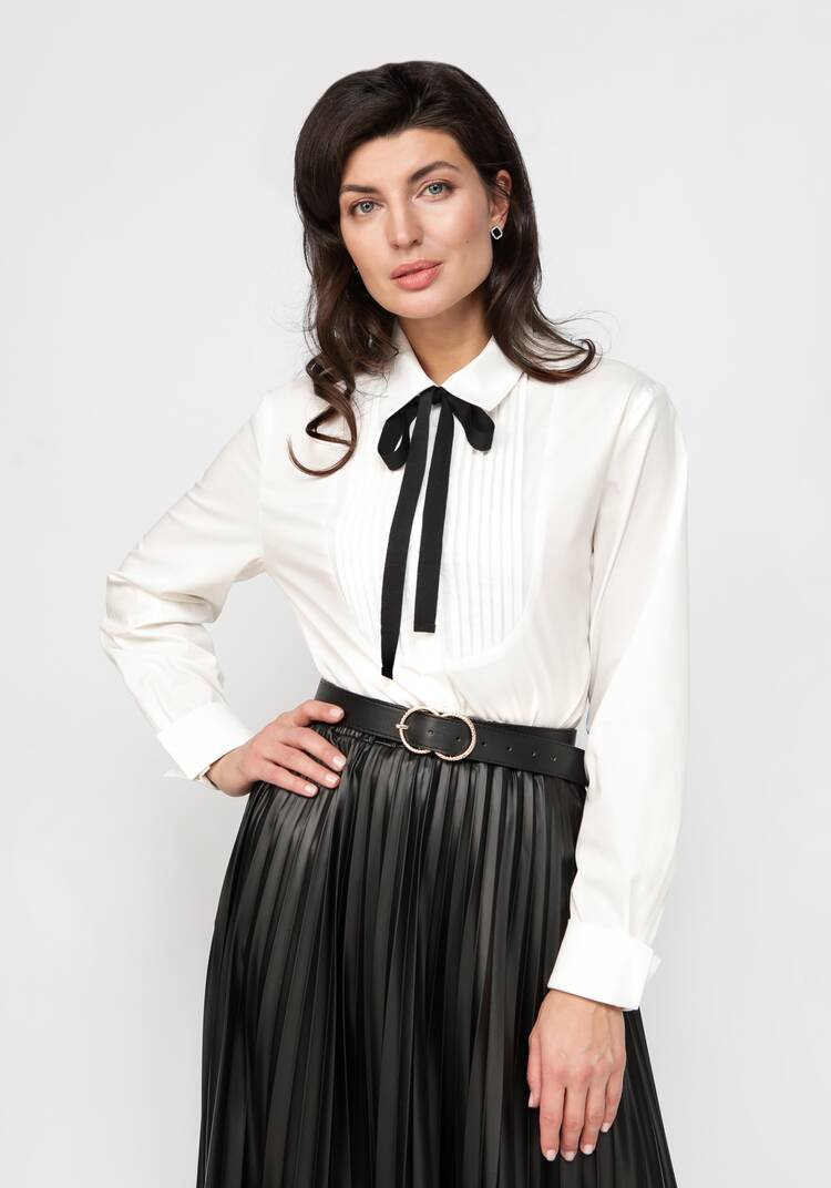 Блузка из хлопка с декором шир.  750, рис. 8