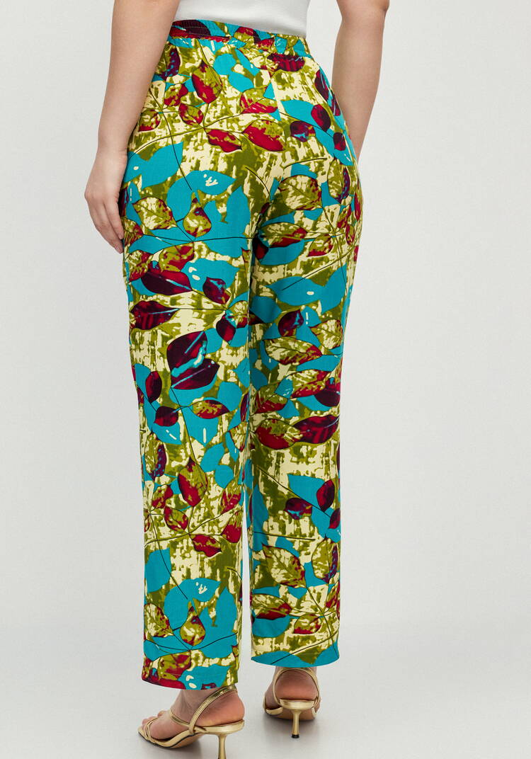 Брюки Калейдоскоп лепестков шир.  750, рис. 22