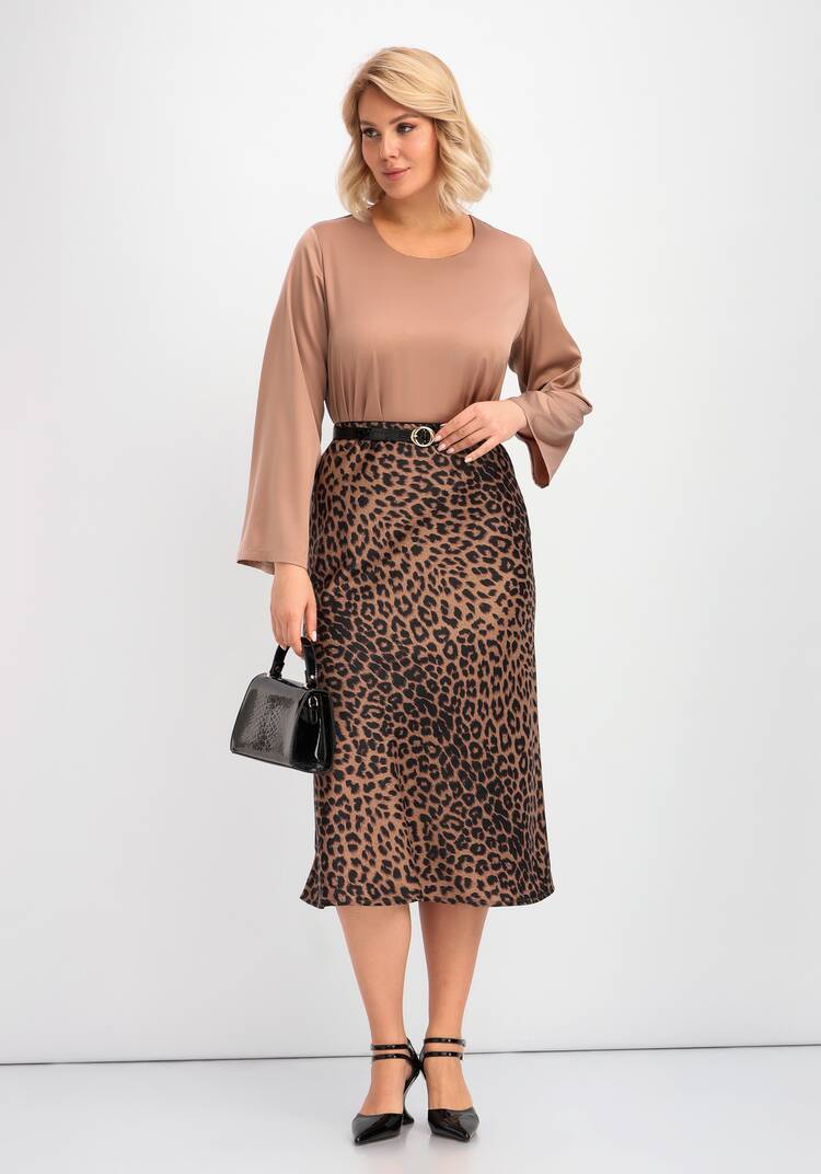 Блуза свободного кроя с шелком шир.  750, рис. 16