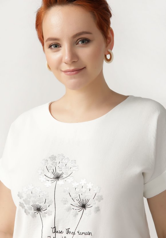 Блуза Полет мыслей шир.  580, рис. 2