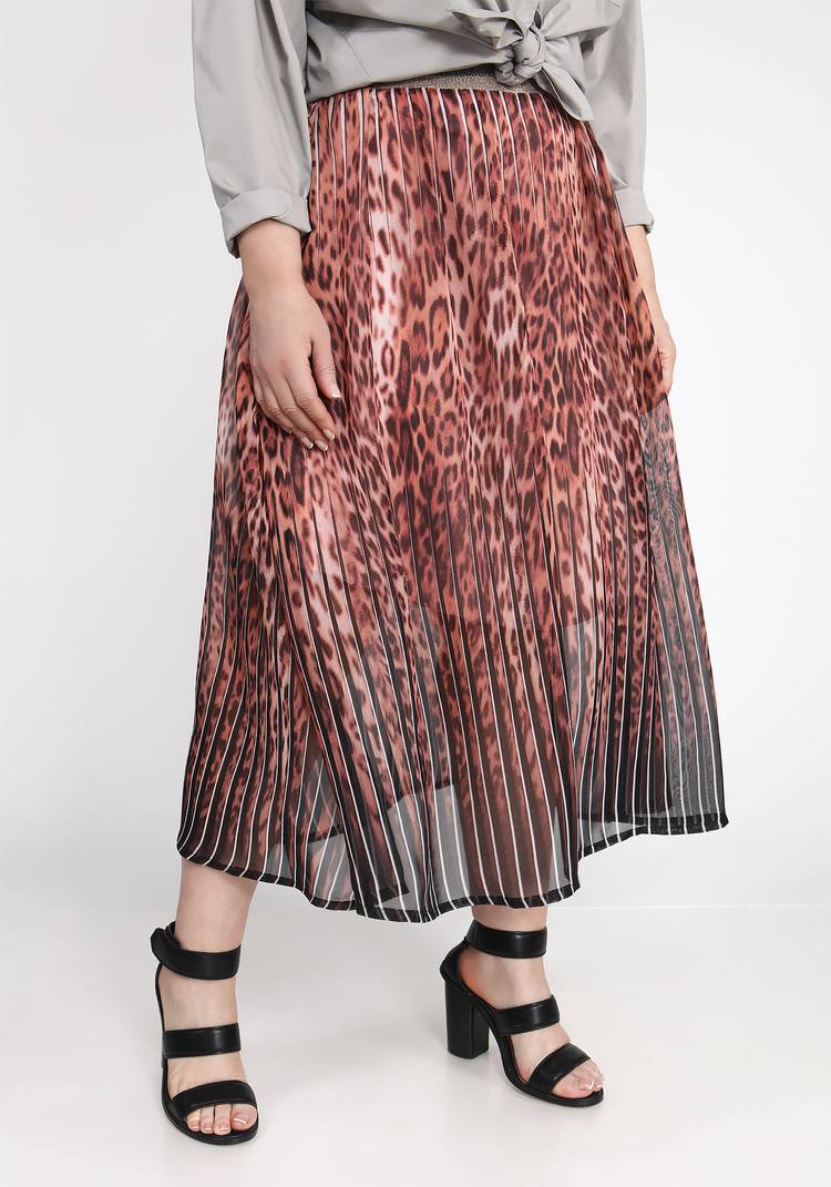 Юбка макси на декоративном поясе-резинке шир.  750, рис. 5