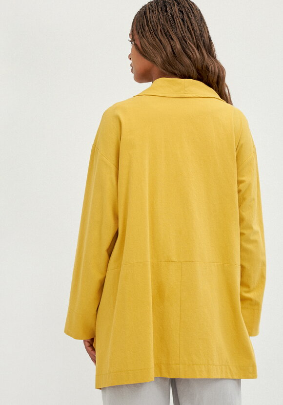 Кардиган свободный с оригинальным воротом шир.  580, рис. 12