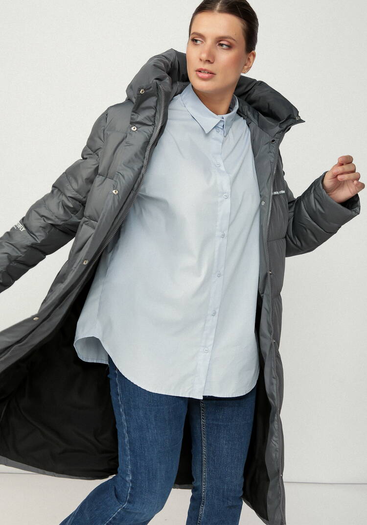 Пуховик Миранда шир.  750, рис. 35