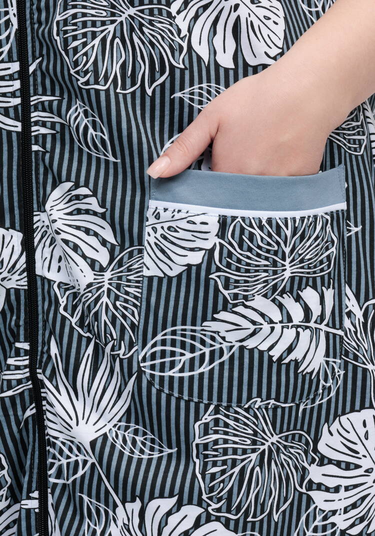 Халат Тропический рай шир.  750, рис. 5