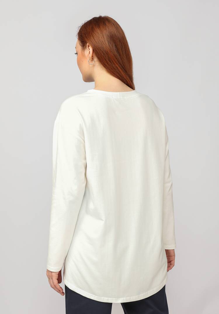 Туника свободного силуэта с разрезами шир.  750, рис. 3