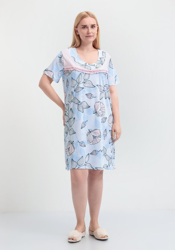 Сорочка хлопковая Нежный сон шир.  580, рис. 2