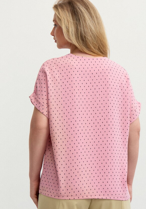 Блуза на кулиске по низу Мира шир.  580, рис. 19