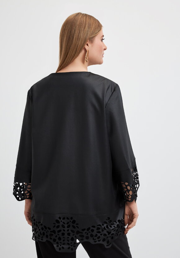 Кардиган с ажурным рисунком шир.  580, рис. 9