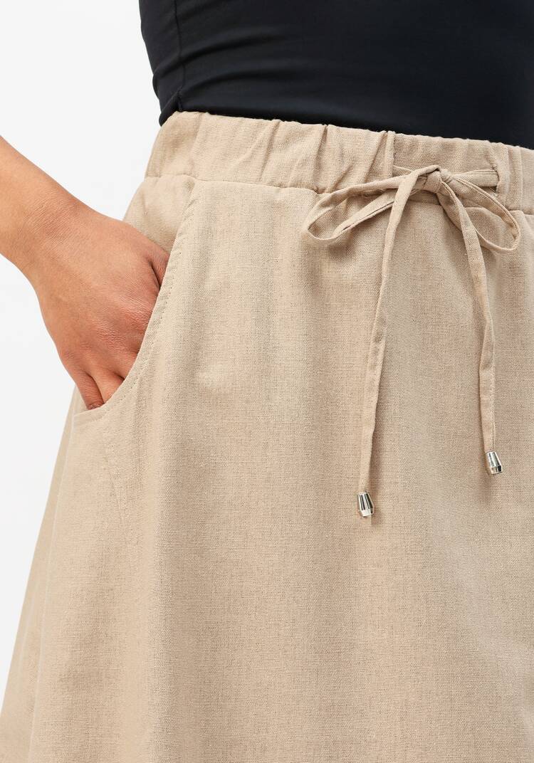 Юбка с эластичной лентой на талии и по низу шир.  750, рис. 12