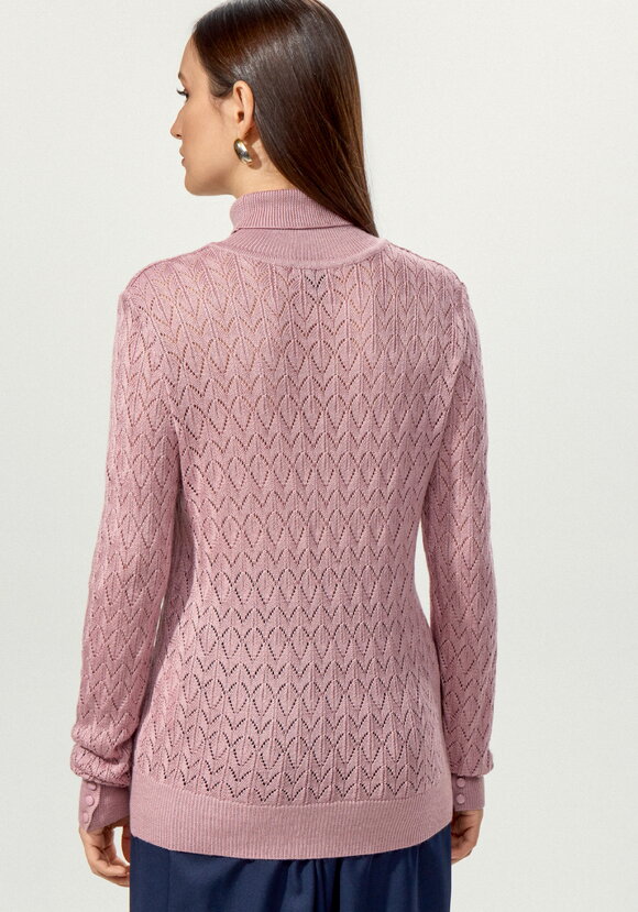 Свитер ажурный шир.  580, рис. 9