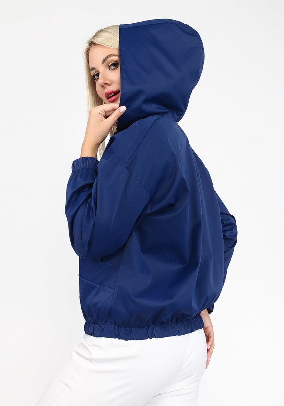 Ветровка с капюшоном на молнии шир.  580, рис. 7