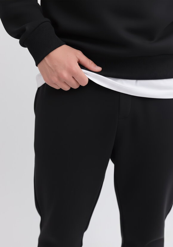 Брюки джоггеры на кулиске по талии шир.  580, рис. 6