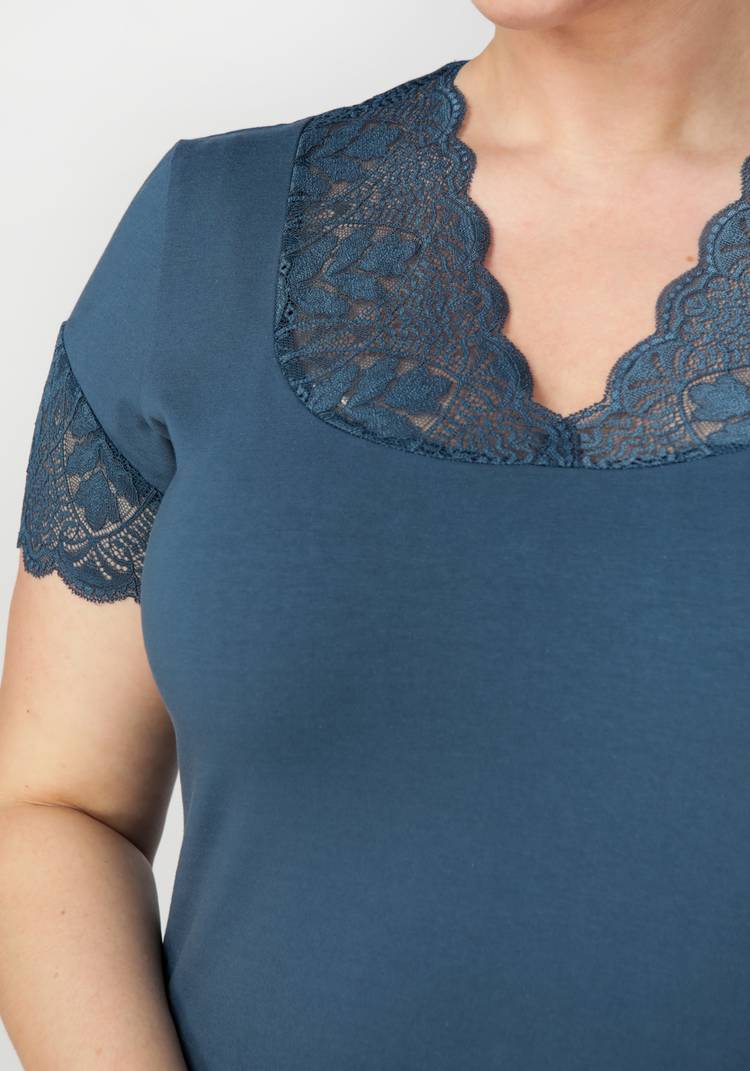 Майка женская с кружевом Радмила шир.  750, рис. 20