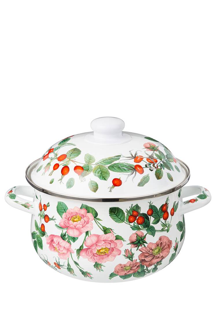 Эмалированная кастрюля с крышкой шир.  750, рис. 24