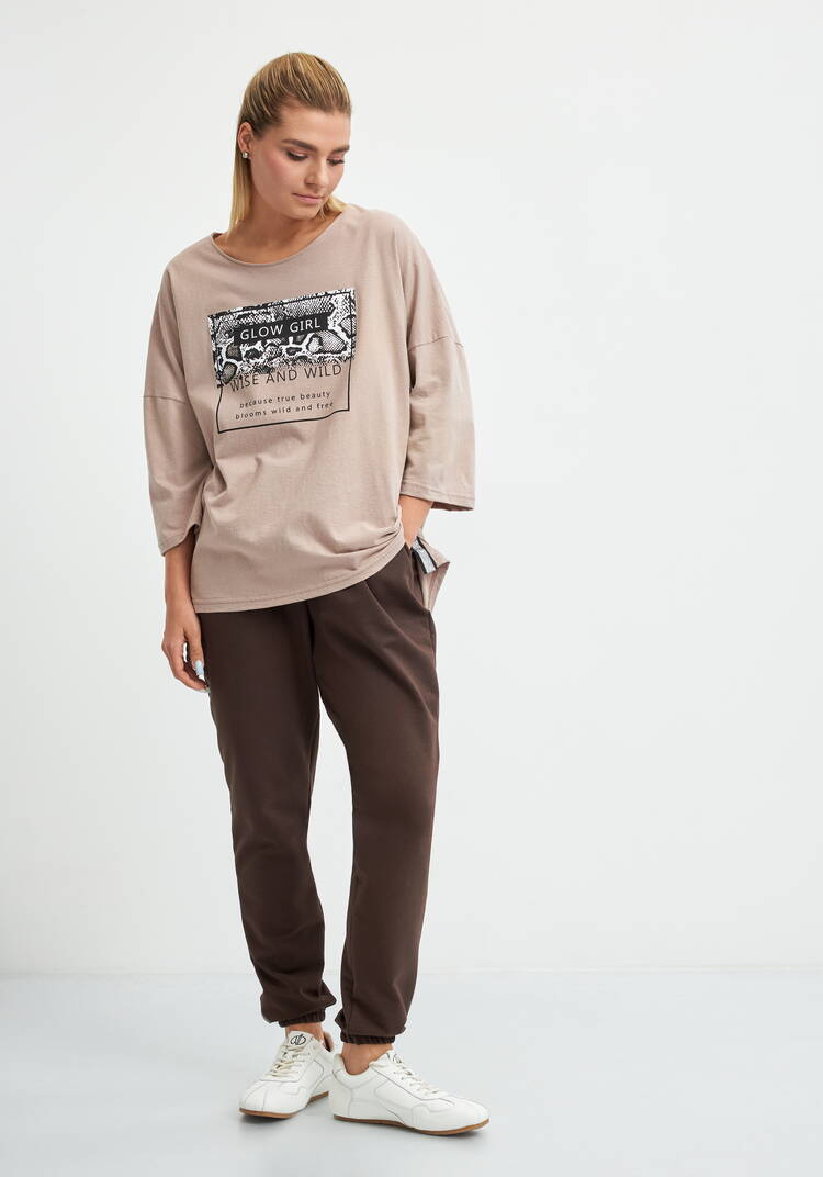 Лонгслив с принтом питон шир.  750, рис. 8