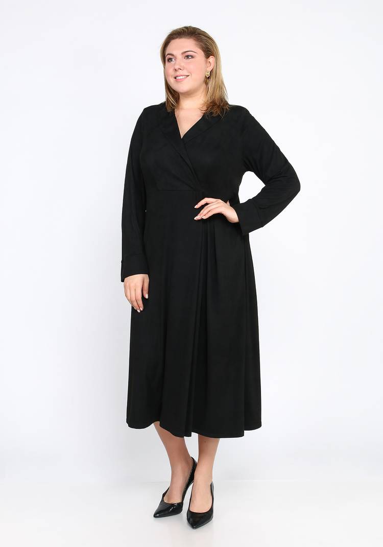 Платье миди с запахом шир.  750, рис. 5